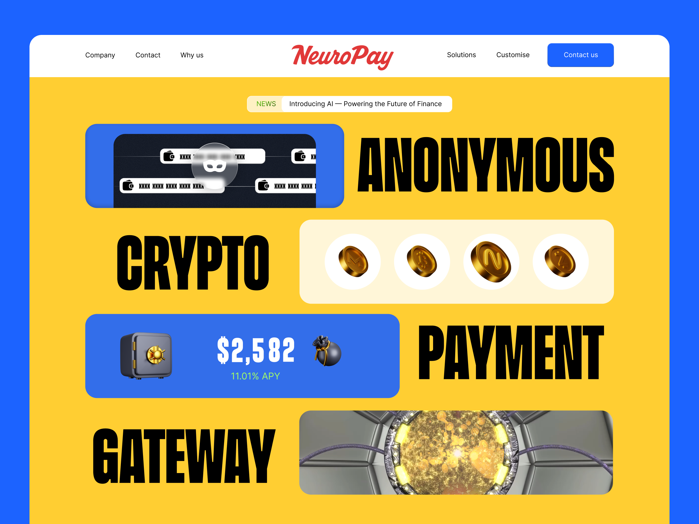 Example of Super Offer! Website Design Concept 