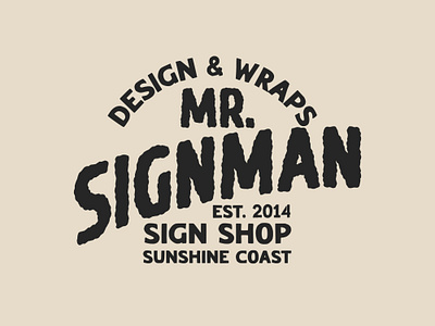 Mr Signman Typography Work brand branding design designer font graphic graphic design hand drawn hand drawn font identity inspiration inspo logo type typography vintage vintage design vintage typography visual visual identity