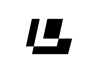 Abstract L Letter Logo Design // For Sale bold logo brand mark branding design geometric l logo l l letter logo l logo l logo design logo logo design logomark logotype monogram l logo