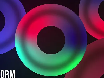 glowing shapes motion graphics glowing shapes motion graphics