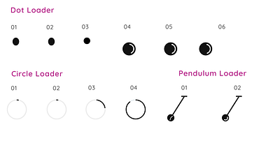 Web & App Loaders Lottie Animation app loading app ui bounce loader circle loading loader animation loader lottie loaders lottie animation lottie files motion design motion graphics pendulum loader pre loaders website loading website ui