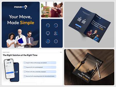 Building the moveIn24 Brand branddesign brandidentity branding brandinspiration brandstrategy cleandesign corporatebranding designsystem dribbble graphicdesign iconset identitydesign logobranding logodesign minimaldesign modernbranding movein24 pitchdeckdesign relocation visualidentity