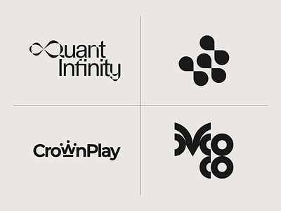 —From Archive (Pt. 15) brand branding crown design game graphic design graphicdesign lettermark logo logodesign logos logotype modern q q letter q logo quantum symbol tech wordmark