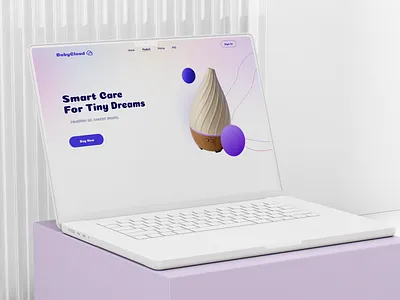 BabyCloud - Website, Pricing page baby care babytech clean ui design drumncode ecommerce family tech health tech modern ui pricing page product comparison responsive smart device subscription plans ui ux web design web development