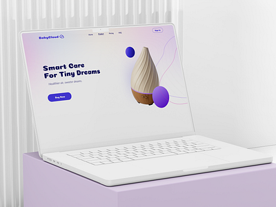 BabyCloud - Website, Pricing page baby care babytech clean ui design drumncode ecommerce family tech health tech modern ui pricing page product comparison responsive smart device subscription plans ui ux web design web development