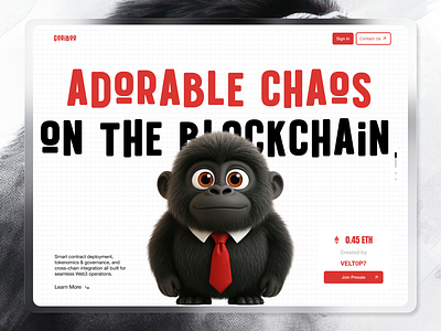Goriboo Meme Coin Landing Page UI Design | Web3 | Crypto | NFT 3d blockchain branding crypto design services graphic design illustration landing page logo meme meme coin meme coin landing page motion graphics nft swan design agency ui uidesign uiux web3 design website design