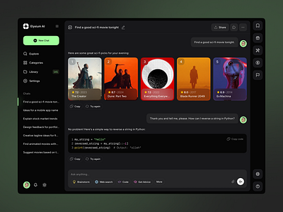 Chatbot UI Web App ai chat ui chatbot ui conversational ui microinteraction modern ui popular ui design ui ux web app web design web ui