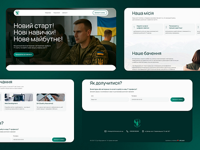 Spirit of Revival — Landing Page | UI/UX Design accessibility in design call to action design figma icon integration illustration landing minimalist design modern web design professional web design support ui ukraine user engagement ux visual elements visual hierarchy website design white space in design wordpress