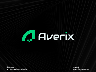 Logo, logo design, branding,tech logo, pixel logo, a letter logo a letter logo brand identity branding design letter logo logo logo design minimal minimal logo modern logo pixel tech technology