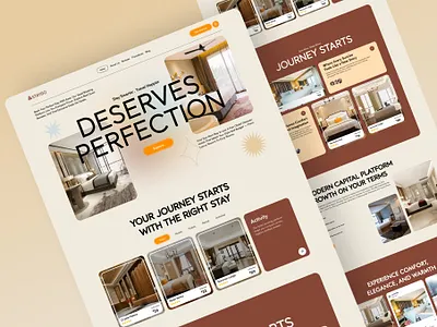 🏨 STAYGO — Premium Hotel & Travel Platform for a Perfect Stay booking booking system design home page hotel hotels landing landing page modern real estate reservation ticket tourism ui ux vacation web web design website design