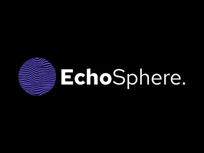 EchoSphere - B2B Tech Startup - Logo Design b2b brand identity brand logo logo logo design minimalist startup startup business tech visual identity