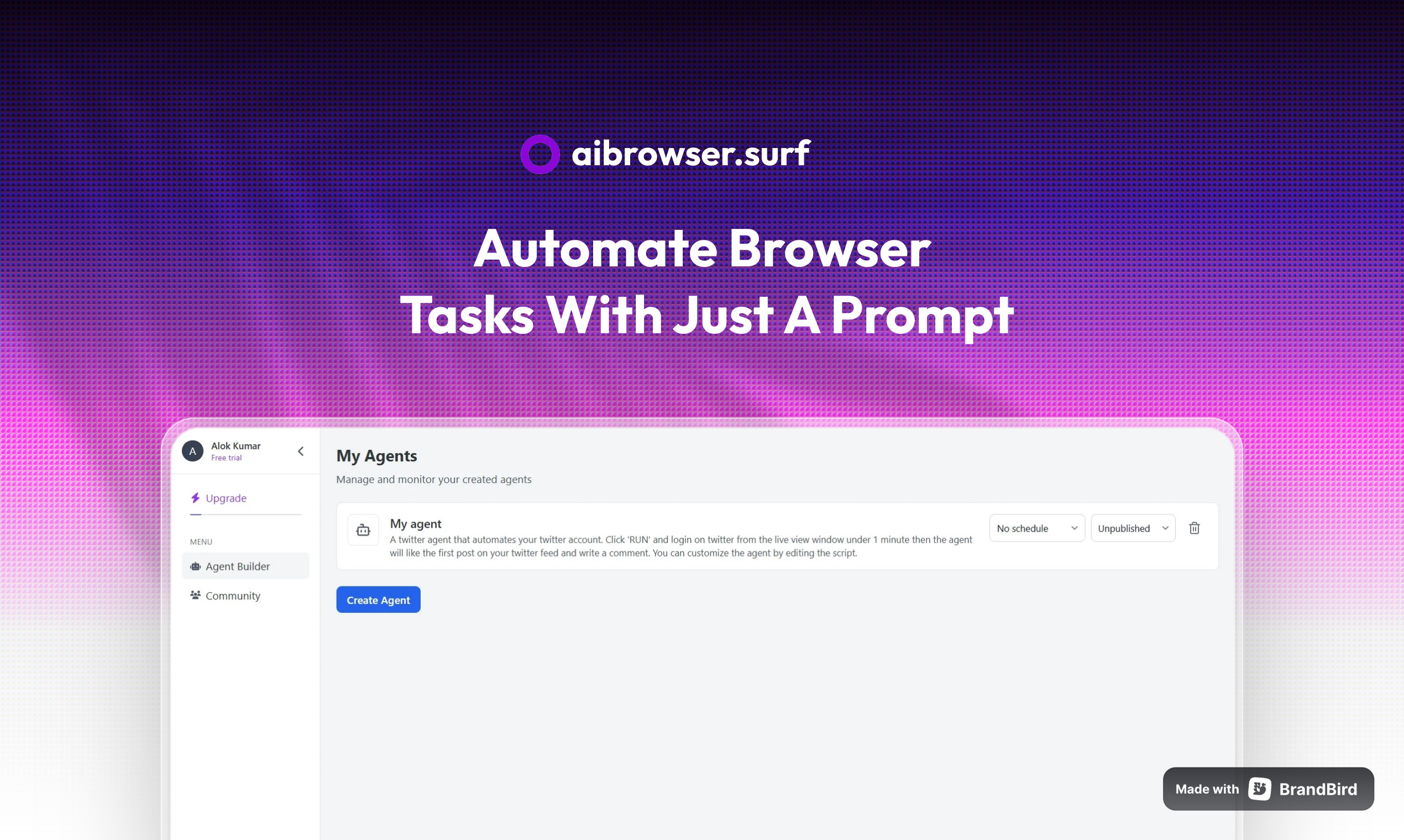 AI Browser | ProductHunt Launch ai browser producthunt