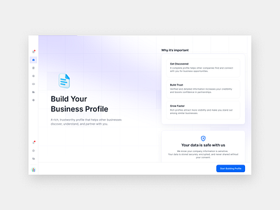 An elegant start to the business onboarding journey adobexd android b2b b2c branding design figma illustration ui user experience user interface ux web application