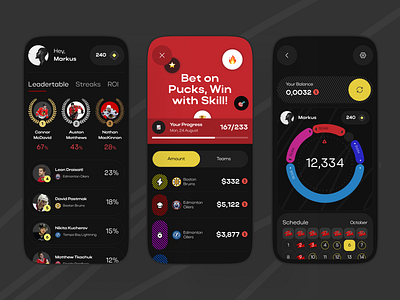 Sports Betting App app app design bet bet app betting design gambling mobile mobile app online casino sport app sports betting ui ux