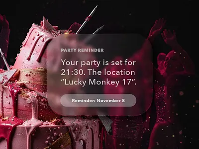 A quick creative spark for a birthday! graphic design invitation photoshop