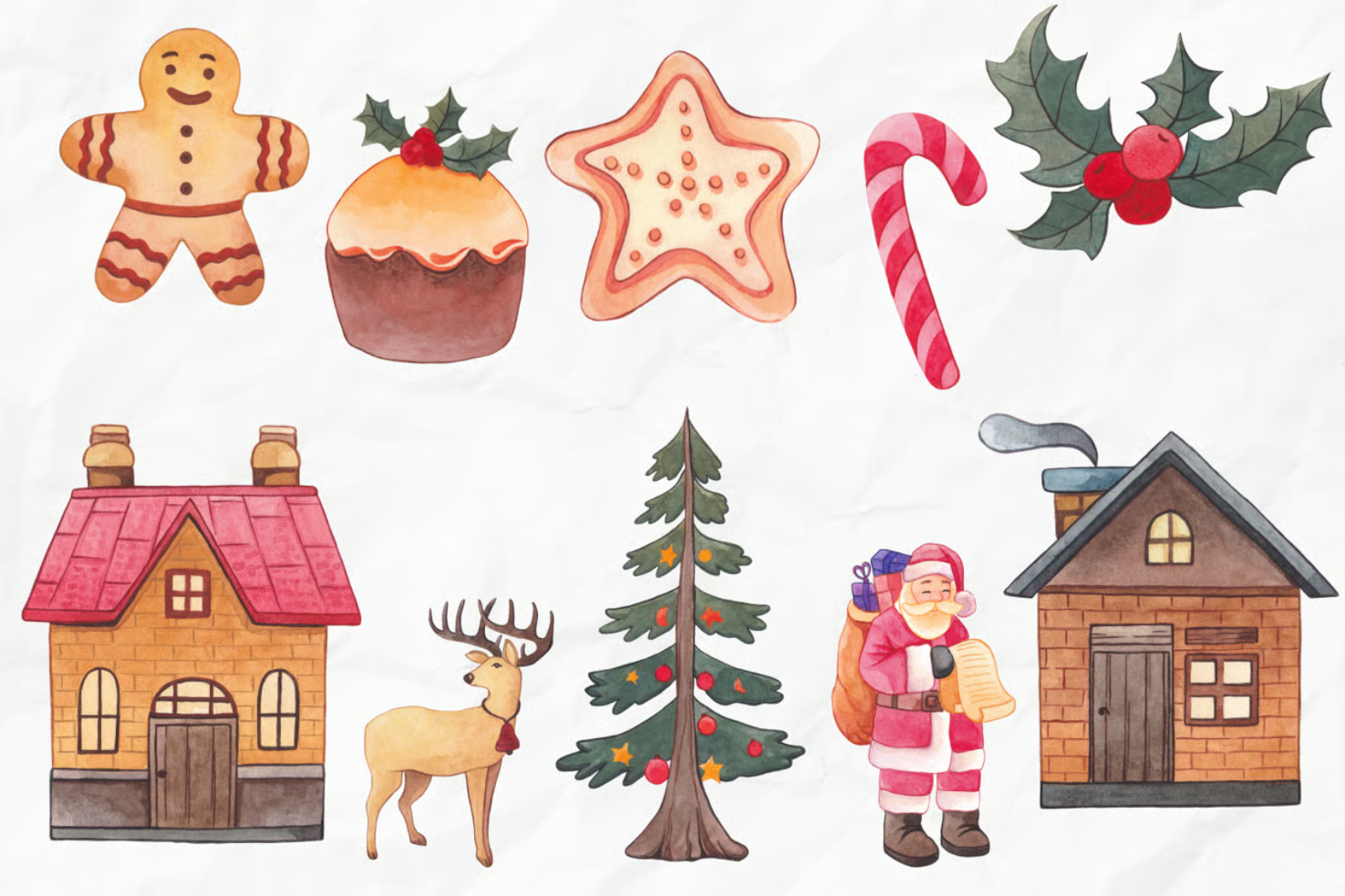 クリスマスの水彩画 by Yutaro Hosoda (ユタロ 細田) on Dribbble