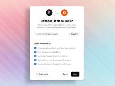 Integrations Modal for SaaS app connect design integrations product design saas design ui ui design ui designer ux ux design web design