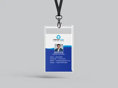 Corporate ID Card Design adobe photoshop banner banner templates branding corporate id card design graphic design id card design logo poster ui
