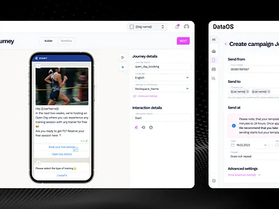 ⬆️ Smart Marketing with DataOS 3d ai marketing tools automation dashboard branding data driven campaigns dataos design logo marketing automation marketing saas marketing workflows personalized campaigns smart marketing ui workflow optimization