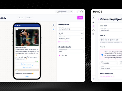 ⬆️ Smart Marketing with DataOS 3d ai marketing tools automation dashboard branding data driven campaigns dataos design logo marketing automation marketing saas marketing workflows personalized campaigns smart marketing ui workflow optimization