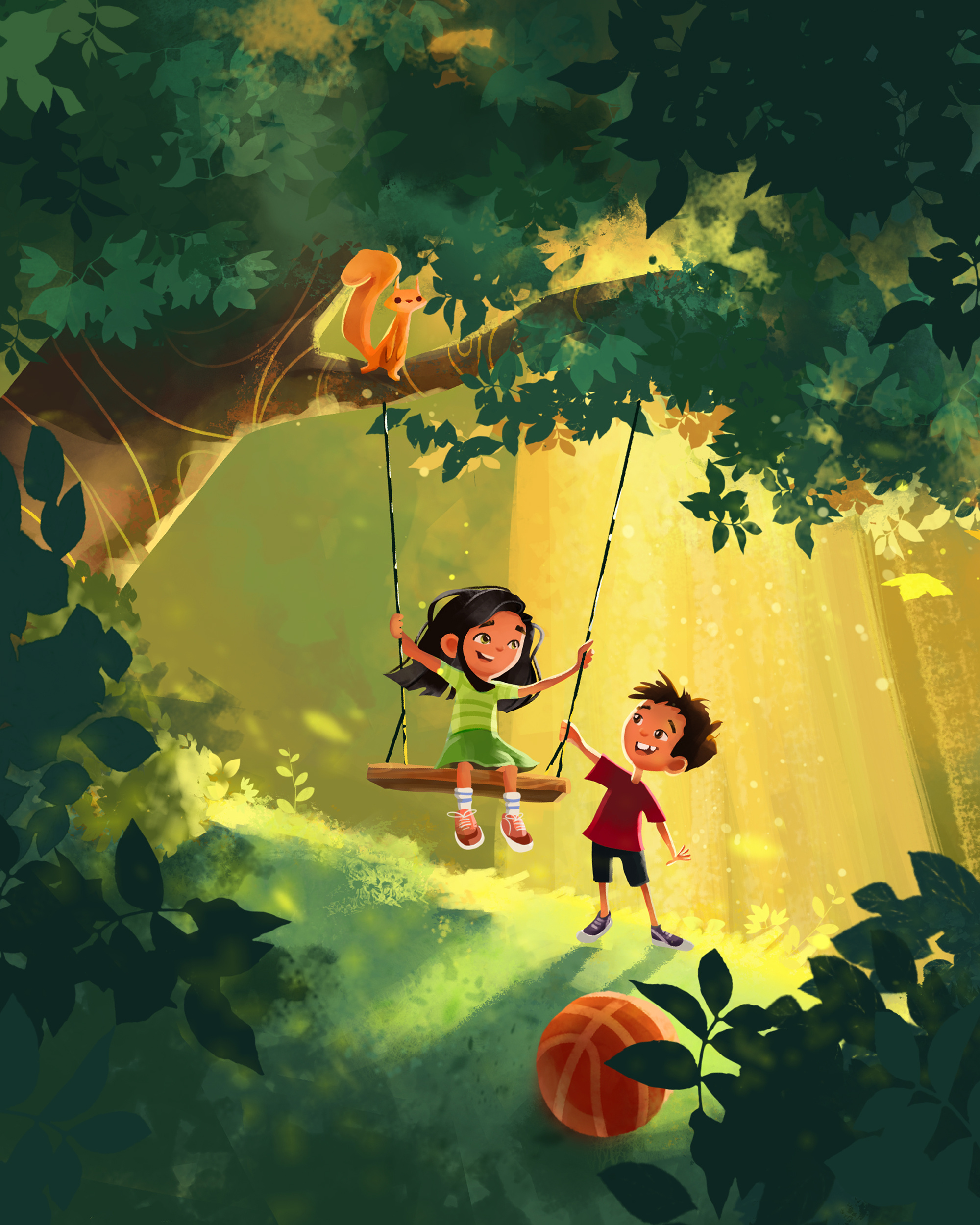 Cozy adobe adobe photoshop art artist character design character illustration concept art cozy digital art drawing illustration illustrator kids nature