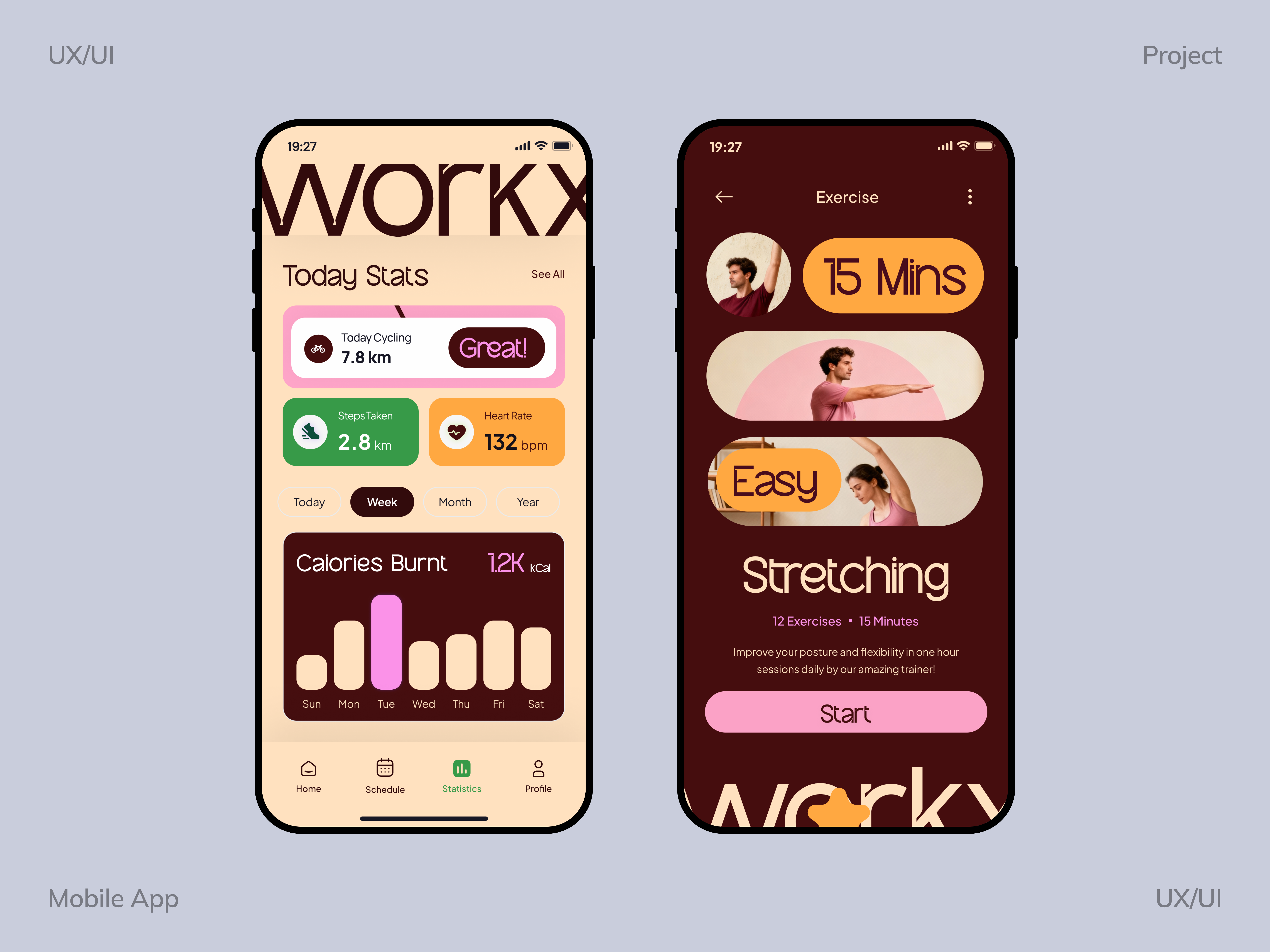 Example of Mobile App Design With UX And Branding