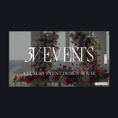 Squarespace Website & Brand Design + SEO Strategy for 3V Events ai brand brand consultation brand design brand identity brand strategy branding canada consultation design english graphic design instagram logo showit site site design squarespace usa website