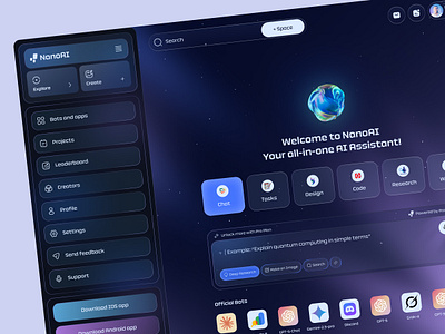 AI Chatbot Interface Design v2 ai assistant ai chatbot ai tools artificial intelligence chatbot design chatbot interface chatbot mobile app chatbot ui clean interface image generation mobile app mobile ui open ai product design robot assistant user interface ux design voice interface web design website ai