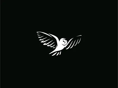 White Owl branding creative design illustration logo logotype minimal negative space logo owl owl logo simple white owl