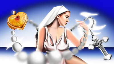 Rosalia's LUX — Editorial Illustration for Anfibia. art branding design design art digital illustration editorial editorial design editorial illustration illustration illustration art illustration design illustration digital procreate rosalia ui