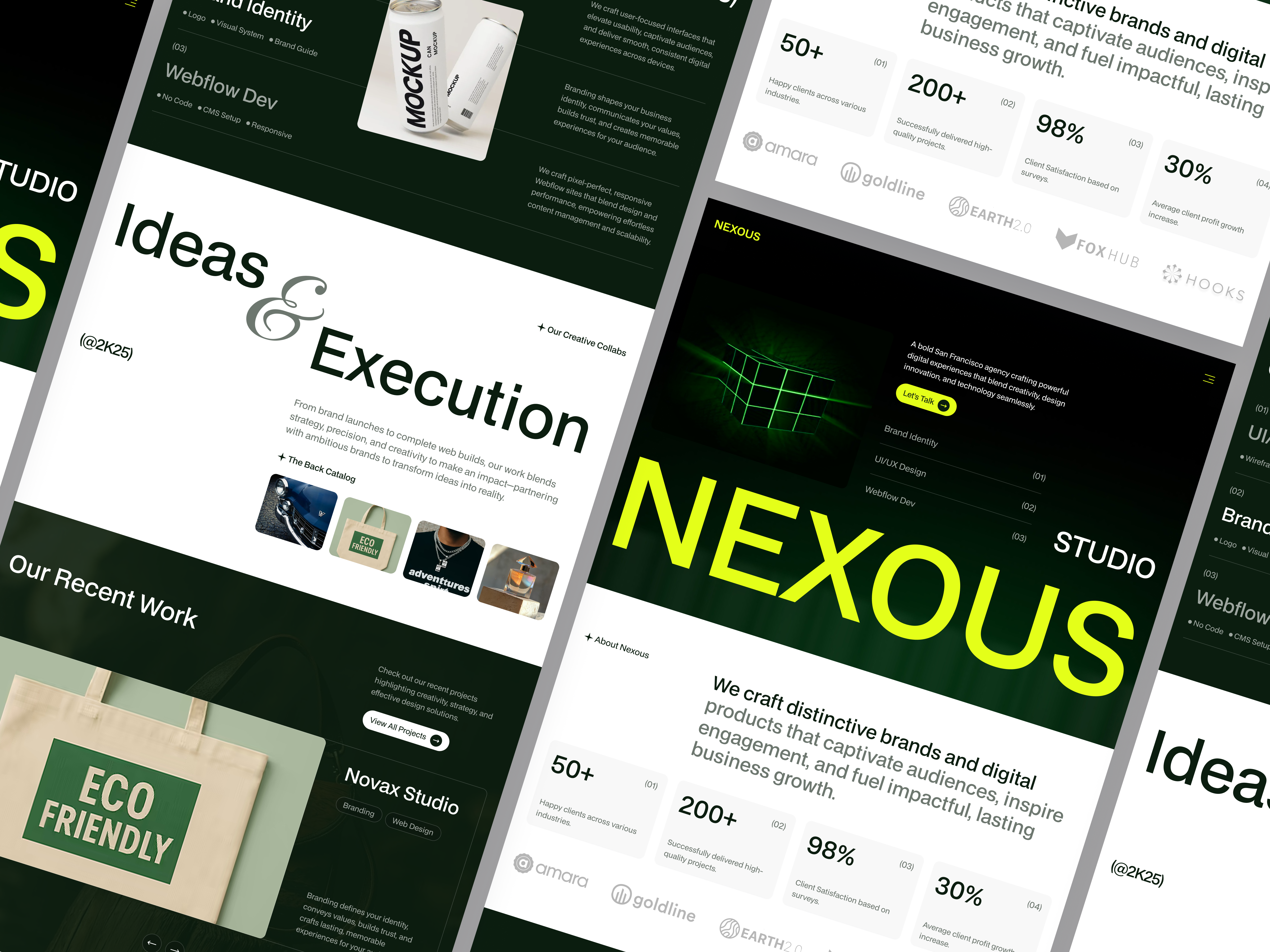 Example of Figma. + Webflow Complete Design