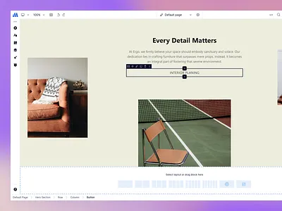 Website Editor 🧱 - Interface Editor - Short #2 web application website website builder website editor