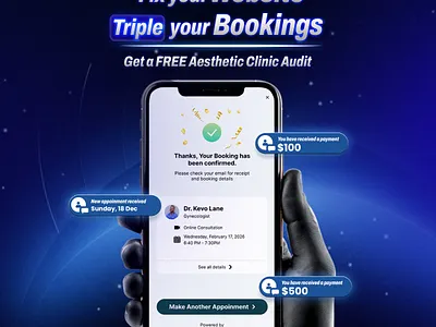 Medical App Promotion Poster Design app app promotion branding creative design graphic design logo mobile app modern design pharmacy app pharmacy ui social media banner