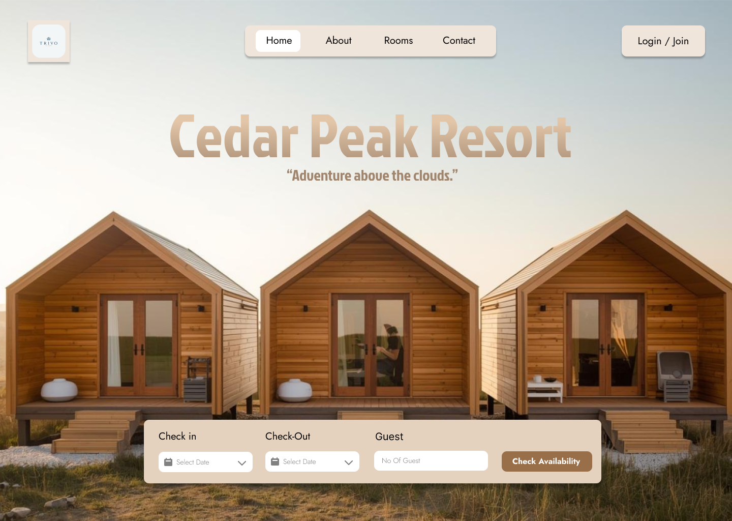 Example of Website UI/UX Design In Figma