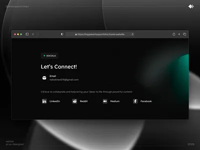 💚 Content Writer Portfolio – Website UI Design design thinking interaction design interface optimization mobile app design product design prototyping responsive design ui ux design usability testing user experience user interface user research visual design web design wireframing