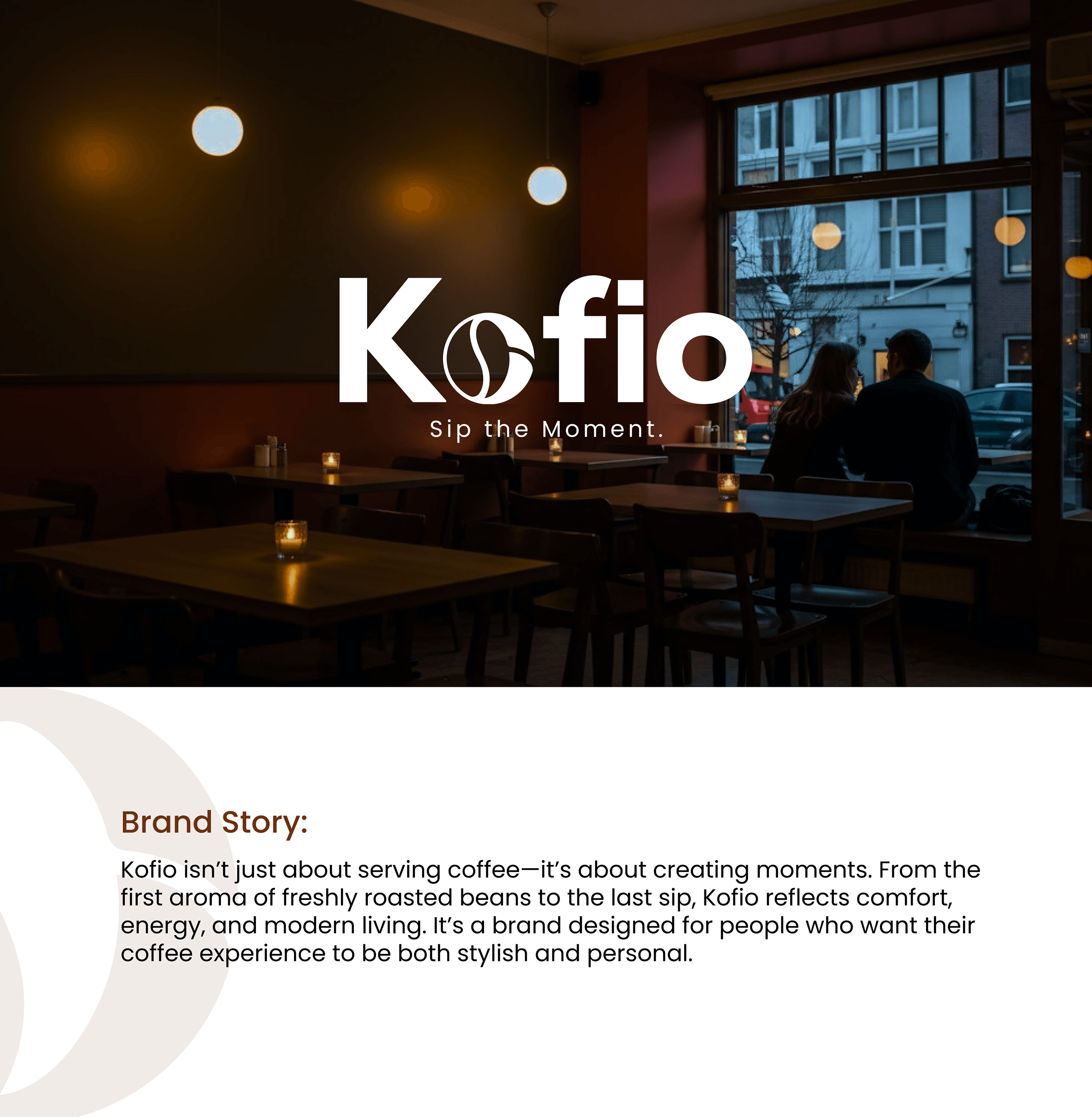 Kofio – Coffee Brand Logo and brand identity Design branding design logo