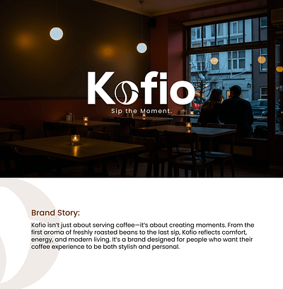 Kofio – Coffee Brand Logo and brand identity Design branding design logo