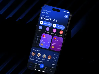 Paynex Fintech Mobile App UI kit app design design figma mobile app uiux