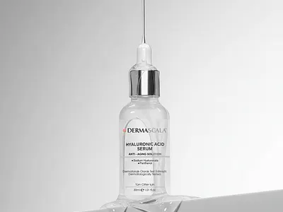 DermaScala Cosmetics Social Media Design banner cosmetics design graphic design illustration photoshop poster design