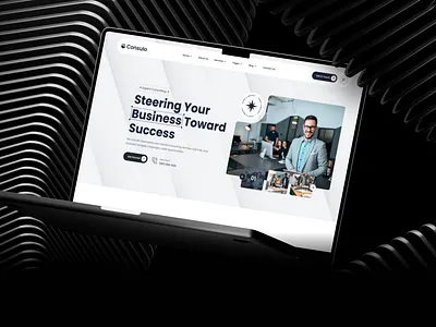 Consulo Business Consulting Website UI Kit app design design figma mobile app ui uiux user experience