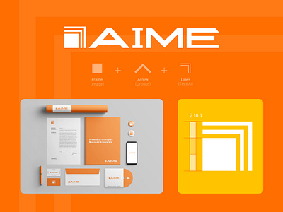 AIME - Logo Design abstract logo ai logo brand identity branding business logo chatbot logo company logo crypto logo graphic design lettermark logo logo logo design logomark minimal logo modern logo saas logo tech logo timeless logo unique logo wordmark logo