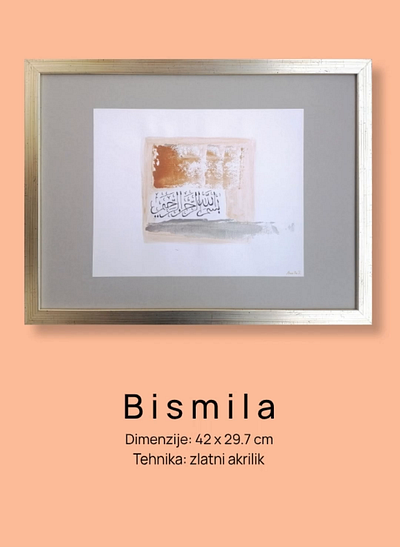 Bismila for Positive Outcome Social Media Ad for Gle Calligraphy animation brand identity branding design graphic design motion graphics social media ad ui design uiux design