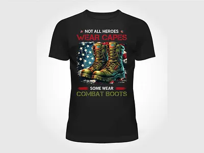 Veteran T-Shirt Design american pride army t shirt army veteran art memorial day design merch design military art military badge design military tshirt patriotic illustration patriotic merch patriotic tshirt patriotic vector soldier graphic tshirt illustration usa flag design usa vector art veteran apparel veteran design veteran tshirt veteran typography