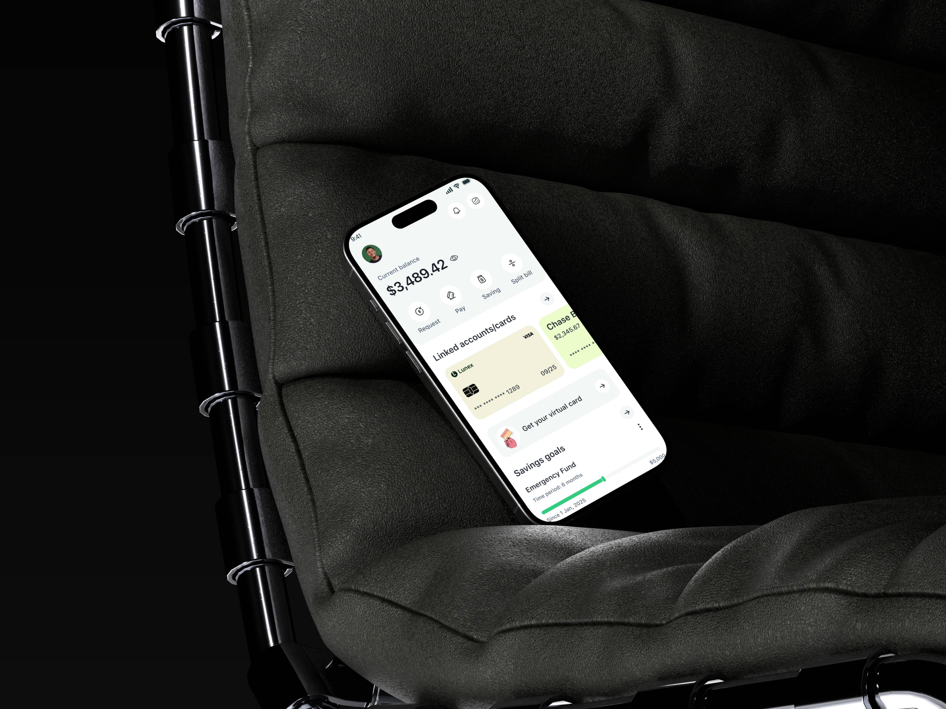 Fintech mobile app UI app ui design app ui ux design banking finance fintech mobile app mobile ui ux payment wallet