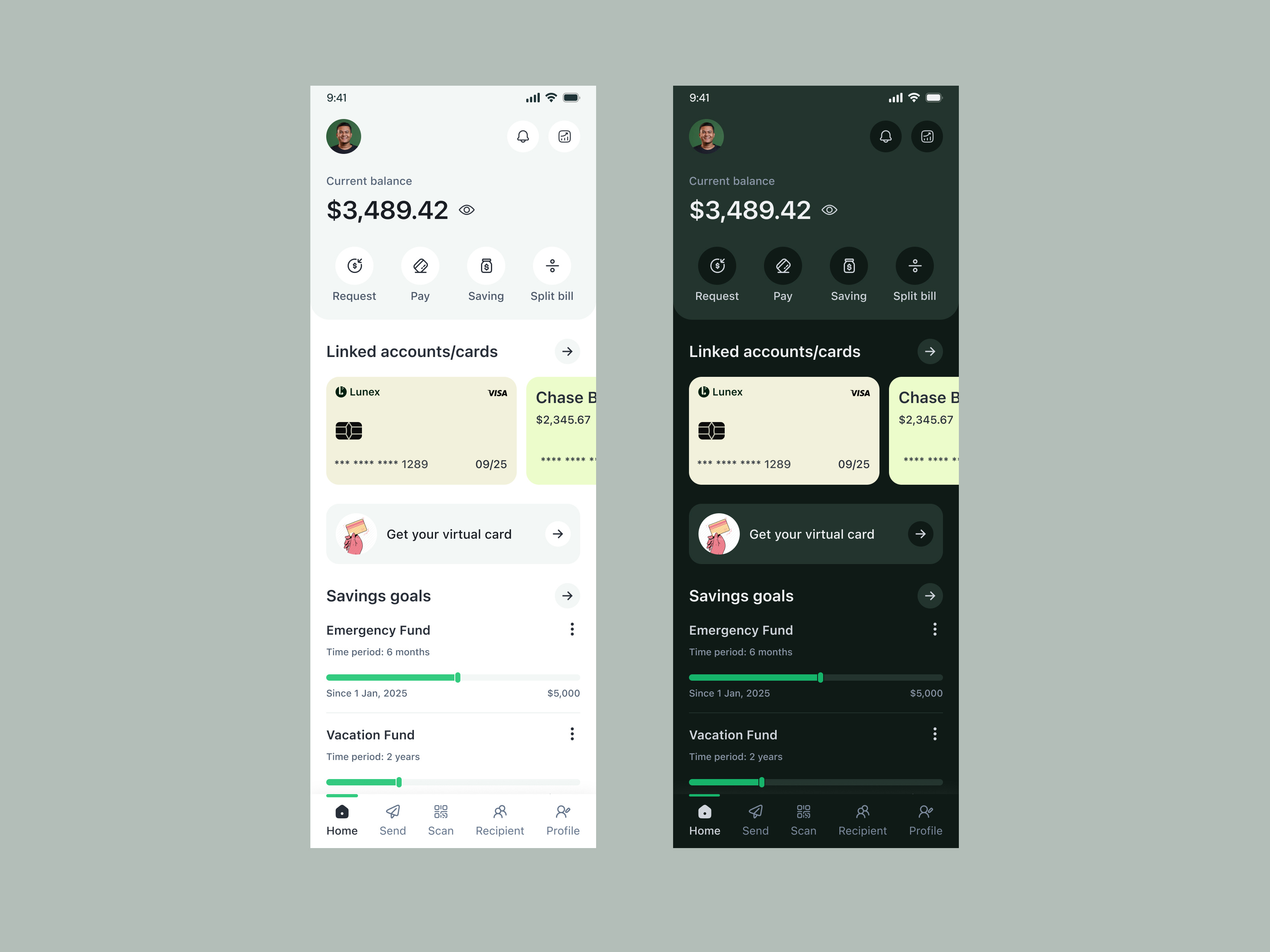 Example of Mobile App UI/UX Design (I Os & Android)
