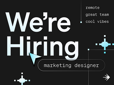 LaunchDarkly is hiring a new marketing designer - join us! apply now branding design job designer hiring job tech job