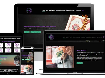 New Perspective Design Creates Al Nurah Academy Website web design