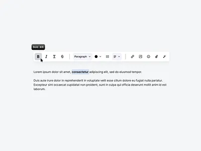 Text Editor for Blog SaaS blog design editor product design saas saas design tab bar text text editor ui ui design ui designer ux ux design web app web design webapp writing