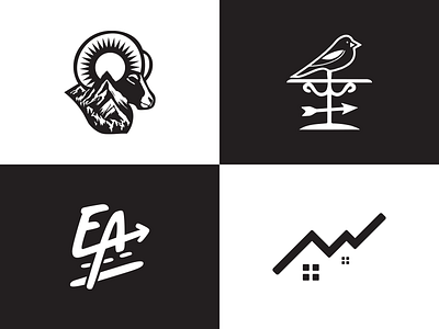 2025 Logomarks & Brand Identity Designs badge brand strategy branding creative strategy design graphic design icon identity design identity strategy logo mobile design monogram ui vector web design