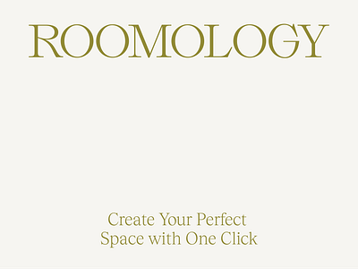 Roomology Logo brand identity branding logo design logo design concept typography visual identity